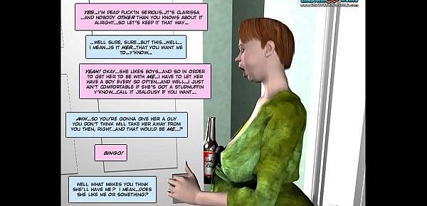 3D Comic The Chaperone. Episode 4